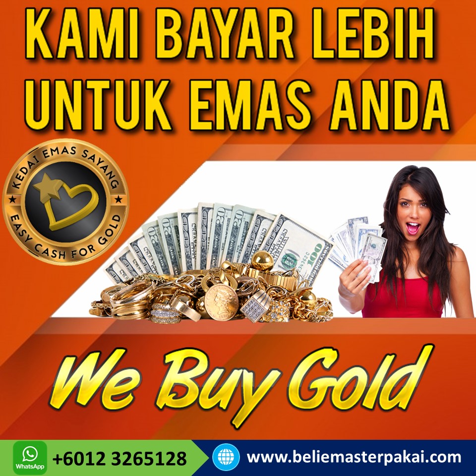Kedai Emas Johor Jaya / Cara Jual Emas Lama dan Terpakai Dengan Harga