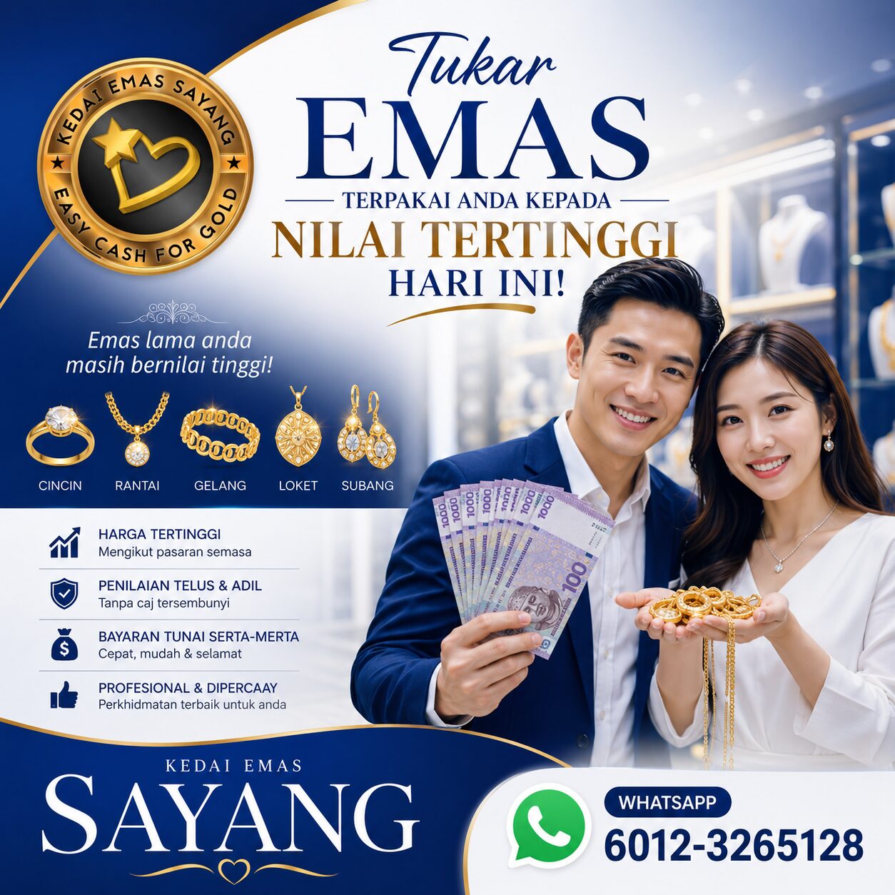 Buy Back Emas Beli Emas Terpakai